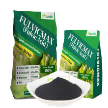 "Fulvicmax"High quality water soluble fertilizer in agriculture 50%-60%fulvic acid Potassium Fulvic acid powder